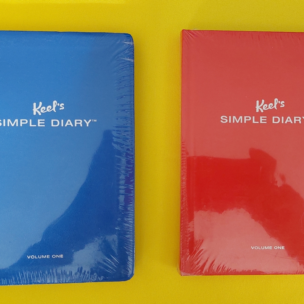 Keel's SIMPLE  DIARY Philipp Keel 2 Journals